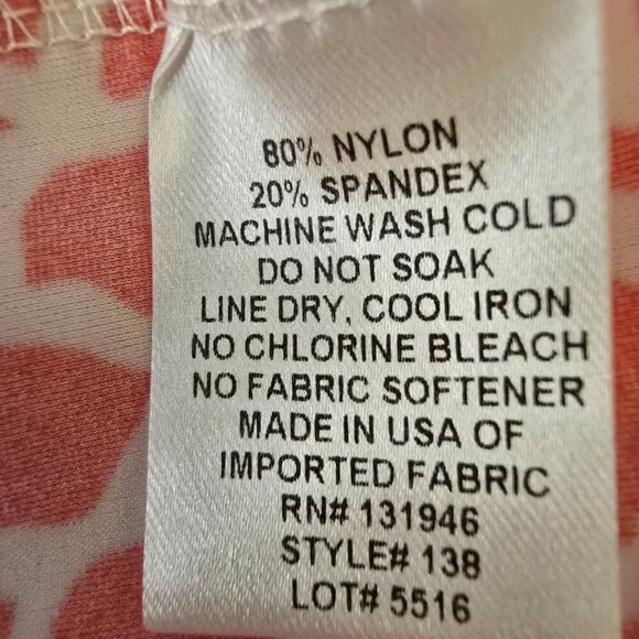 JUDE CONNALLY ABSTRACT RED AND PINK FLORAL DRESS WOMENS SIZE SMALL - Picture 3 of 7